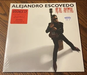 Alejandro Escovedo Real Animal Limited Edition 2XLP Vinyl Record - Foto 1 di 5