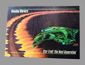 Skybox Star Trek 1993 Romulan Warbird The Next Generation Master Series lámina S-2 - Imagen 1 de 15