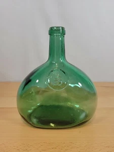 Botella de vino vintage de cristal verde española Dalmau Hermanos Terragona hecha en España - Imagen 1 de 6