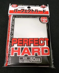KMC Perfect Hard Fit / Size Sleeves - 50 Count - MTG Magic Gathering Pokemon - Picture 1 of 3