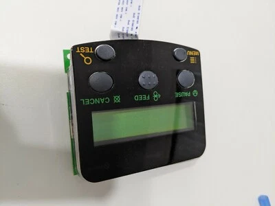 Datamax DMX-I-4208 Thermal Barcode Label Printer Front Control Panel... - Image 1 of 2