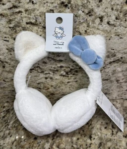Hello Kitty and Friends x Forever 21 Blue Angel Plush Earmuffs NWT - Picture 1 of 4