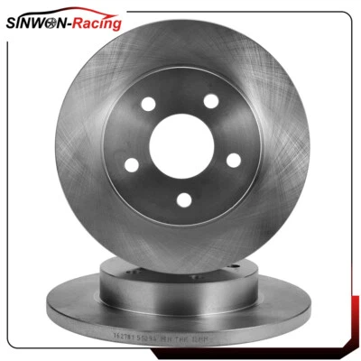 For 2008-2012 Chevy Malibu 2.4L 06-09 Pontiac G6 3.9L Brake Rear Disc Rotors - Image 1 of 4