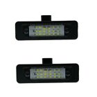 2pcs Black Number Plate Lights ABS Tag Lamp  for Ford Mustang 2010-2014