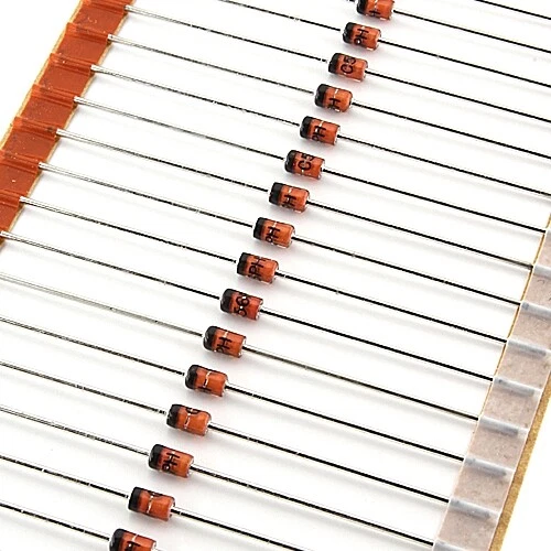 [40pcs] 1N4942GP Rectifier Diode 200V 1A DO41 - Bild 1 von 1