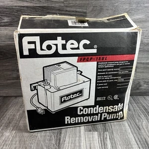 New FLOTEC Utility Condensate Removal Pump FPCP-15ULS Furnace/AC Open Box - Picture 1 of 6
