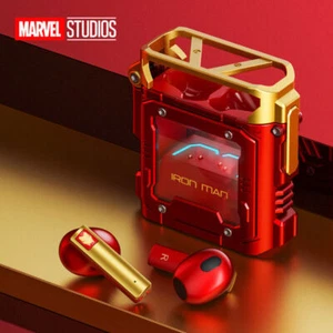 Iron Man Captain America Cuffie Bluetooth Wireless Auricolari In Ear Giocattolo Regali - Foto 1 di 15