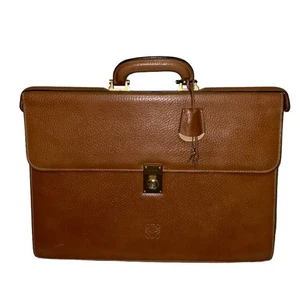 LOEWE Madrid Borsa da Lavoro Uomo in Pelle Marrone - Foto 1 di 16