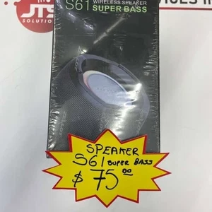 Altavoz Bluetooth Zealot S61 - Super Bass, Altavoz Inalámbrico Portátil con LED - Imagen 1 de 2