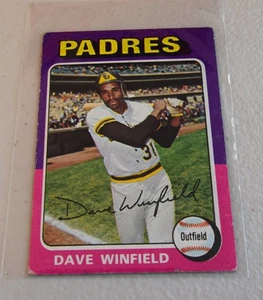 1975 Topps Mini Dave Winfield #61 San Diego Padres - Picture 1 of 2