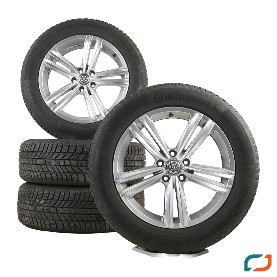 Original VW Tiguan AD1 Winterräder Winterreifen Sebring 235/55 R18 100H 18 Zoll - Bild 1 von 4
