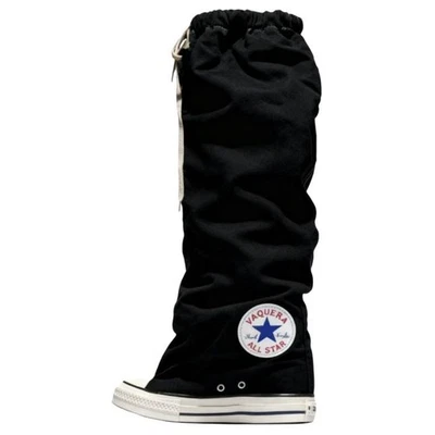 Vaquera x Converse Chuck Taylor All Star XXXHi cuña holgada negra con - A17691C Foto 1 de 4
