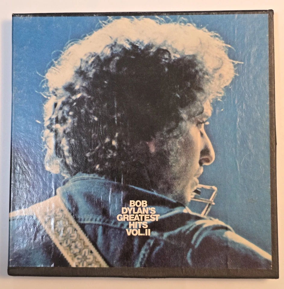 BOB DYLAN Greatest Hits Vol II 7" Reel to Reel Tape 3-3/4 IPS Foto 1 de 4