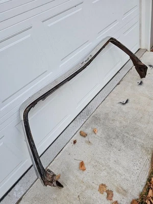 1971-76 Caprice Catalina Convertible Windshield A Pillar Header Molding SS Trim - Image 1 of 4