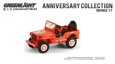Jeep Willys MB 28160-A Greenlight Smokey Bear 80 aniversario 1944 Foto 1 de 2