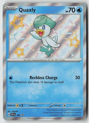 Quaxly - 082 - SV: Scarlet & Violet Promo Cards Holofoil- PTCG - Image 1 of 2