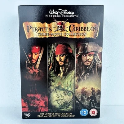 Walt Disney Pirates Of The Caribbean Three Movie Collection DVD - Image 1 of 4