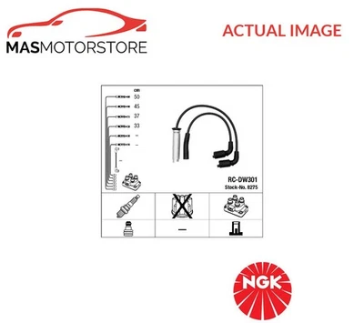 IGNITION CABLE SET LEADS KIT NGK 8275 P FOR FSO LANOS 1.4 1.4L 55KW - Image 1 of 4