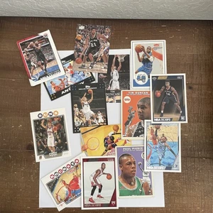 Random Basketball Cards Vintage 19 Cards Pierce Iverson Nash Duncan And Others - Picture 1 of 8