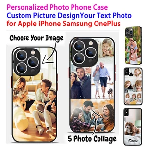 Personalized Image Photo Picture Custom Phone Case for iPhone 15 Samsung OnePlus - Picture 1 of 12
