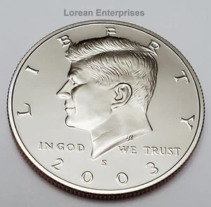 2003 S Kennedy Half Dollar ✼CLAD PROOF✼ BU - Bild 1 von 2