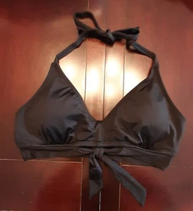 Nuevo con etiquetas Traje de baño Kona Sol para mujer negro talla pequeña - Imagen 1 de 2