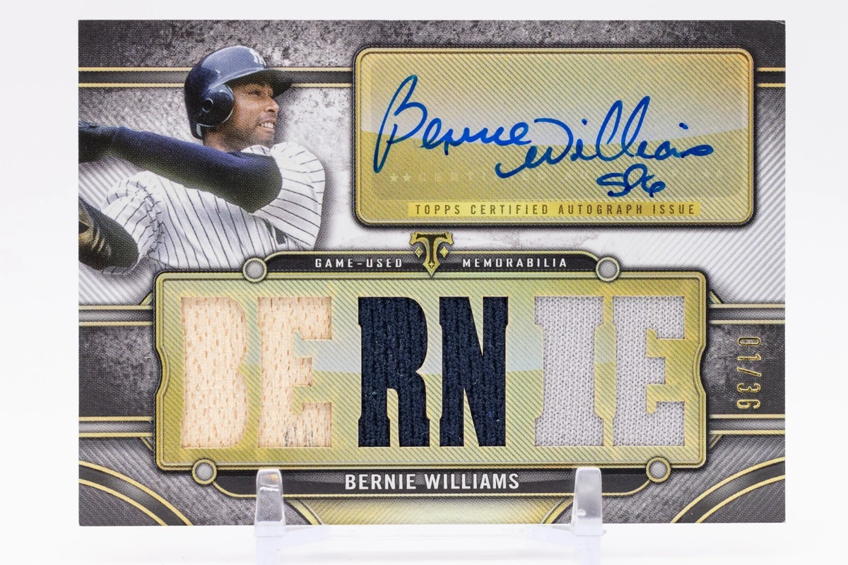 Bernie Williams Baseball Sports Trading Cards & Accessories
