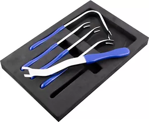 Cal Van 5pc Trim & Panel Clip Rivet Lifter Pry Bar Set for Body Dashboard Doors - Bild 1 von 1