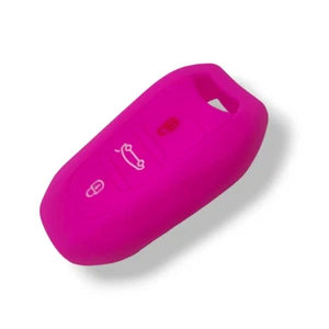 Funda de llaves Citroen Rosa con el protector para mando de coche llavero - Imagen 1 de 4