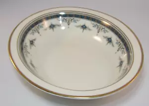 Minton Grasmere blau & Goldrand oval 11" Gemüse Servierschale um 1980 TOP - Bild 1 von 4
