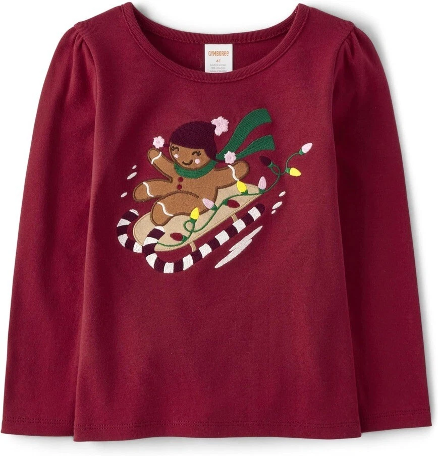 NWT Gymboree Christmas Cabin Top Girl's Size 6 - Image 1 of 1