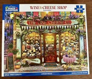 Rompecabezas de 1000 piezas White Mountain Wine & Cheese Shop - Imagen 1 de 5