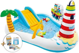 INTEX 57162NP Playcenter Fishing Fun (218x188x99cm) + Wasserpflege & Flicken - Bild 1 von 6