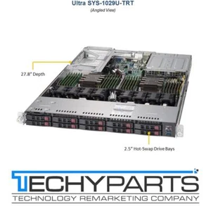 Supermicro SYS-1029U-TRT X11DPU 2x Intel Xeon Gold 6244 192GB RAM 1U Server - Photo 1/5