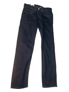 Levi’s 502 Jeans Men’s 34x34 Blue Denim Taper Stretch Regular Fit Big E NEW - Picture 1 of 10