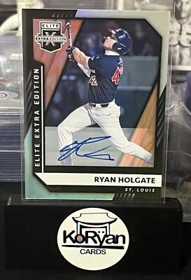 2021 Panini Elite Extra Edition Ryan Holgate RC Rookie Auto Autograph #70 - Image 1 of 2