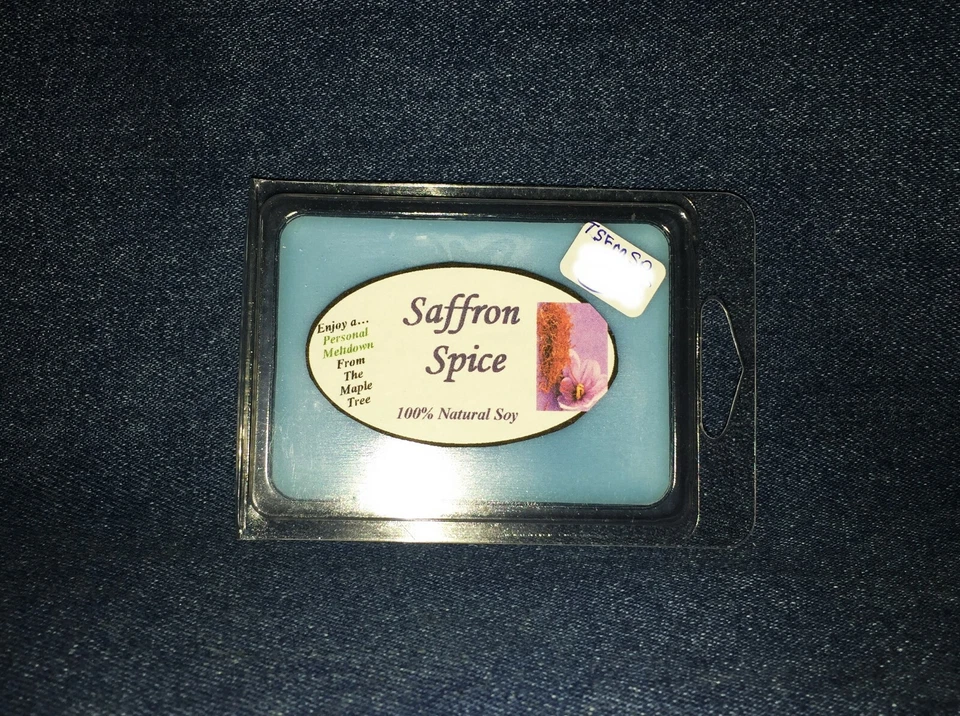 **NEW** Hand Poured Culinary Scented Soy Candles Tarts & Votives - Saffron Spice - Image 1 of 1