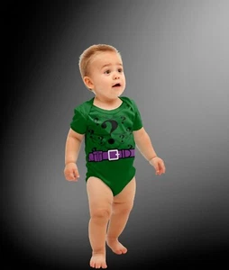 Baby Forever Riddle Villain Halloween Costume Cosplay Bodysuit  - Picture 1 of 3