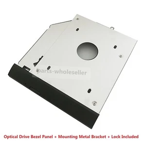 Faceplate Bezel 2nd HDD SSD Optical Caddy for Lenovo Ideapad V510-14IKB E42-80 - Picture 1 of 10
