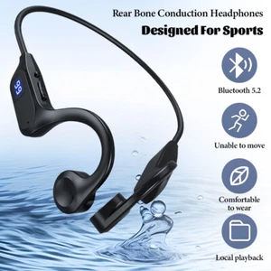 Auriculares Deportivos Bluetooth Oreja Abierta Conducción Ósea, Premium Inalámbricos Sobre la Oreja - Imagen 1 de 17