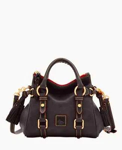 Dooney & Bourke Florentine Nano Satchel Brown T'moro - Picture 1 of 20