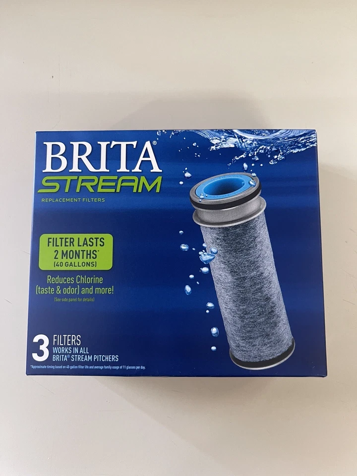 Brita Stream Pitcher Replacment Water Filter 3-PACK - Image 1 of 2