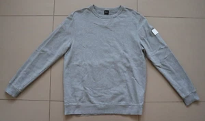 HUGO BOSS Herren Pullover Sweatshirt Basic Gr. XL Baumwolle grau - Bild 1 von 2