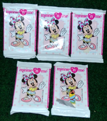 Tarjetas de coleccionista Walt Disney IMPEL CINCO 1991 Minnie n Me Foto 1 de 4