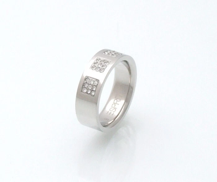 Esprit Damenring, Grösse 50/16 Edelstahl Zirkonia - Bild 1 von 1