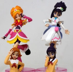 Futari wa Pretty Cure Splash Star Gashapon Set of Four Capsule Toys Sealed - Picture 1 of 9