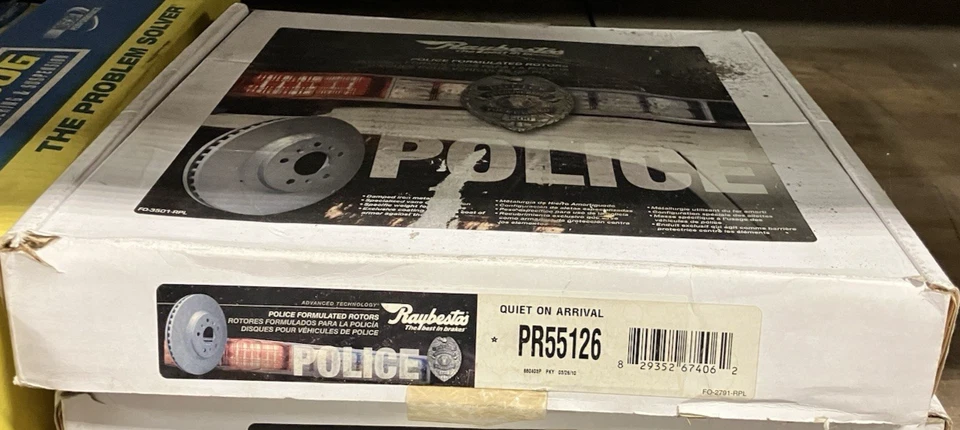Raybestos 580403P PR55126 Advanced Technology Police FORMULATED Rotor NOS - Image 1 of 1