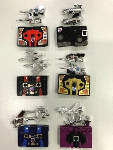 Transformers G1 Reissue cassettes Buzzsaw Laserbeak Frenzy Rumble Ravage Ratbat Cover