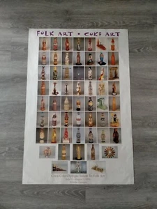 Original vintage poster OLYMPIC GAMES Coca Cola ATLANTA U.S.A 1996 W 61cm L 91cm - Picture 1 of 10