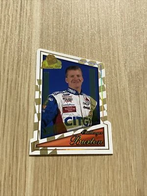 2001 Press Pass Premium Gold Holo Jeff Burton #57 - Image 1 of 3